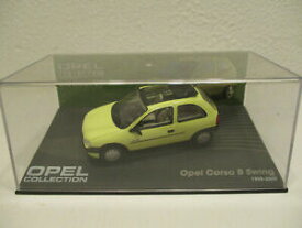 【送料無料】ホビー ・模型車・バイク レーシングカー オペルコレクションオペルコルサスイングf6 opel collection 143 opel corsa b swing 1993 2000