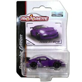 【送料無料】ホビー ・模型車・バイク レーシングカー ポルシェパープルマジョレットエディションporsche 911 gt3 rs purple majorette edition 209h7 159 2020