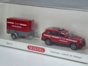 yzzr[ E͌^ԁEoCN [VOJ[ gbvg[[AEfBCLOtop wiking audi q7 fire engine with trailer bnib