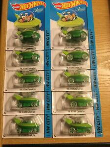 yzzr[ E͌^ԁEoCN [VOJ[ zbgzC[VeBXN[^CWFbg\JvZJ[bghot wheels 2015 hw city tooned screen time the jetsons capsule car ship lot x 10
