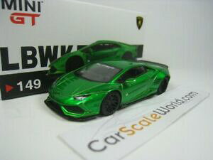 �y���������z�z�r�[ �E�͌^�ԁE�o�C�N ���[�V���O�J�[ �����{���M�[�j�n���P�[���~�j�O���[��lb works lamborghini hurricane lhd 164 minigt green