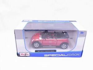 yzzr[ E͌^ԁEoCN [VOJ[ }CXg~jN[p[JuIIWXP[Ibv90656 maisto 31998 mini cooper cabrio orange car 124 scale in ovp