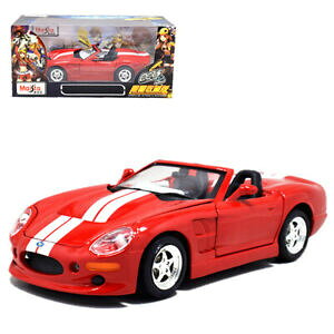 yzzr[ E͌^ԁEoCN [VOJ[ }CXgVFr[V[Y^fJ[{bNXbh124 maisto shelby series one metal model car in box red