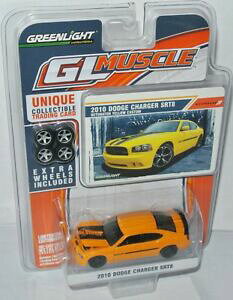 yzzr[ E͌^ԁEoCN [VOJ[ O[Cg}bX_bW`[W[zC[greenlight gl muscle 2010 dodge charger srt8yellow 164 extra wheels