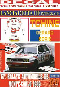 yzzr[ E͌^ԁEoCN [VOJ[ fJ`Af^CeOecBleJdecal lancia delta integrale tchine r montecarlo 1989 dnf 06