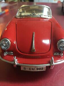 【送料無料】ホビー ・模型車・バイク レーシングカー ポルシェスケールブラゴporsche 356 b scale 118 burago