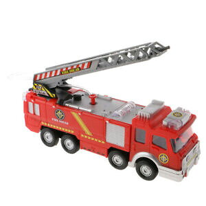 yzzr[ E͌^ԁEoCN [VOJ[ ffBFCRAeffBIAx[XfBsI{modello di veicolo antincendio a base di piombo in plastica