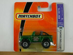 yzzr[ E͌^ԁEoCN [VOJ[ tH[huR}b`{bNX}eford bronco 4x4 11250 matchbox mattel