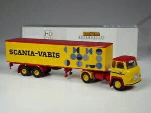 yzzr[ E͌^ԁEoCN [VOJ[ uLiXEF[fXJiX[cP[X[[XJjAbeautifulbrekina sweden scania lb 76 suitcase articulated lorry scania vabis bnib