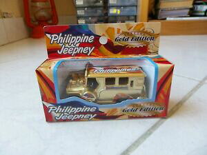 yzzr[ E͌^ԁEoCN [VOJ[ tBsW[vj[S[hGfBV{bNXphilippine jeepney gold edition in box