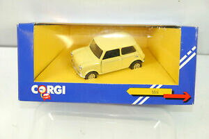 yzzr[ E͌^ԁEoCN [VOJ[ R[M[~jN[p[VeBuEx[W^fJ[corgi c3308 mini cooper city brown beige metal model car 143 k39 m