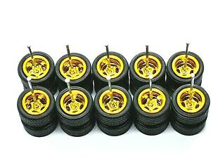 yzzr[ E͌^ԁEoCN [VOJ[ zbgzC[X|[No[^CZbgS[h^Chot wheels 5 spoke rubber tire 5 sets jdm gold high quality rim and tire