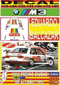 yzzr[ E͌^ԁEoCN [VOJ[ fJ[GhDAhoJTVeBAJjXdecal bmw m3 eduardo balcazar prize city alcaniz 1992 01