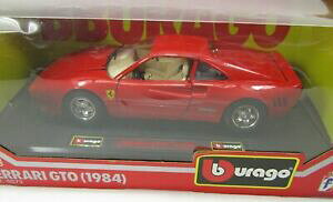 yzzr[ E͌^ԁEoCN [VOJ[ bhtF[C^AXP[bburago 1984 red ferrari gto 124 scale made in italy