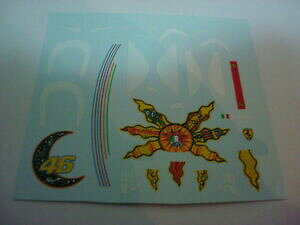 yzzr[ E͌^ԁEoCN [VOJ[ oeB[mbVtF[XP[fJ[tBMAvalentino rossi f1 ferrari 118 scale decals figures