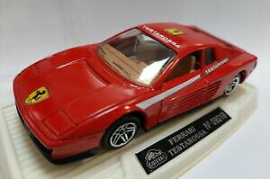 【送料無料】ホビー ・模型車・バイク レーシングカー ギズバルフェラーリテスタロッサボックスカーボックスカースペインguisval red ferrari testarossa 143 made in spain car in box car box car