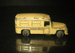 yzzr[ E͌^ԁEoCN [VOJ[ }b`{bNXXj[R_C[O[^zC[matchbox lesney moko daimler ambulance grey metal wheels