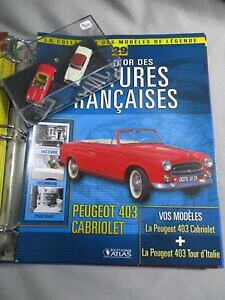 yzzr[ E͌^ԁEoCN [VOJ[ AgXvW[JuIJuIdv8496 atlas 187 peugeot 403 cabriolet 1957403 cabriolet 1957 booklet