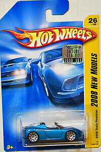 yzzr[ E͌^ԁEoCN [VOJ[ zbgzC[kG{fXeX[hX^[AYvVgft@uJhot wheels 2008 nuevo modelos tesla roadster 2640 azul precinto de fab