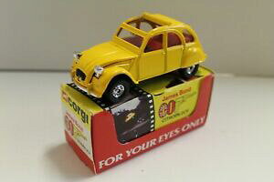 【送料無料】ホビー ・模型車・バイク レーシングカー コーギージェームズボンドシトロエンオリジナルフリップトップボックスcorgi no 272 james bond citroen 2cv original 1981fliptop box