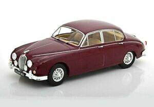 �y���������z�z�r�[ �E�͌^�ԁE�o�C�N ���[�V���O�J�[ �W���K�[�_�[�N���b�h�z���C�g�{�b�N�X�{�b�N�Xjaguar mk ii 1960 dark red wb124029 whitebox 124 in a box