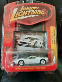 【送料無料】ホビー ・模型車・バイク レーシングカー ジョニーライトニングマッスルカーズフォードホワイトjohnny lightning muscle cars 05 ford gt white
