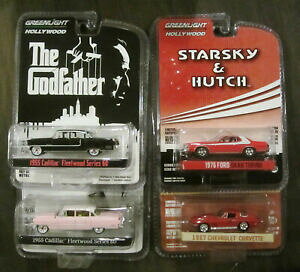 yzzr[ E͌^ԁEoCN [VOJ[ O[CgnEbhJ[bgIutH[164 greenlight hollywood cars lot of four