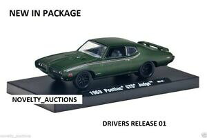 yzzr[ E͌^ԁEoCN [VOJ[ hCo[}V|eBAbNWbWMO[m54 11228 01 drivers m2 machines 1969 pontiac gto judge goat green 164
