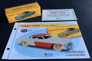yzzr[ E͌^ԁEoCN [VOJ[ fBL[AgXX`[hx[J[uX^[dinky toys atlas 540 studebaker commander booklet certificate in blister