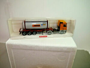 �y���������z�z�r�[ �E�͌^�ԁE�o�C�N ���[�V���O�J�[ wiking 0536 02 semirremolque container deposito swap mb actros escala 187 k34