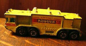 yzzr[ E͌^ԁEoCN [VOJ[ zbgzC[AG|[gZN[J~IBe[WWGbg~j`Ahot wheels aeroport secours camion vintage 1979 jouet miniature hong k