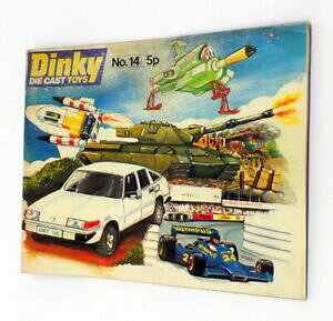 yzzr[ E͌^ԁEoCN [VOJ[ fBL[J[J^Oy[Wdinky toys 16x12cm colour catalogue 14 1978 40 pages