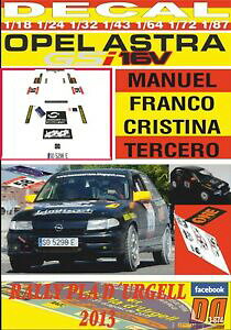 yzzr[ E͌^ԁEoCN [VOJ[ fJ[IyAXgW}kGtR[vhdecal opel astra gsi manuel franco rally pla d urgell 2013 01