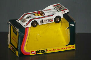 yzzr[ E͌^ԁEoCN [VOJ[ R[M[A|VFXP[corgi toys canam porsche 91710 scale 136
