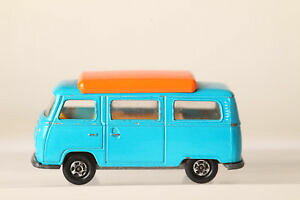 yzzr[ E͌^ԁEoCN [VOJ[ }b`tHNX[QLsOJ[INbv_bnmatchbox 187 no 23 volkswagen camper vw t2 1970 blue orang klappdach 62785