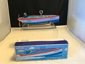 yzzr[ E͌^ԁEoCN [VOJ[ VOeBXs[h{[gschylling fireball tin wind up speedboat limited edition 1999 boxed