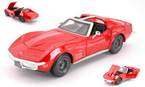 yzzr[ E͌^ԁEoCN [VOJ[ V{[Rxbgf}CXgchevrolet corvette 1970 red 124 model 31202r maisto