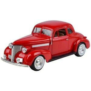 yzzr[ E͌^ԁEoCN [VOJ[ V{[N[y[^[}bNXfbh1939 chevrolet coupe high 124 motormax model red