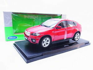 yzzr[ E͌^ԁEoCN [VOJ[ EF[fJ[bhIWi{bNX58037 welly 18031w bmw x6 sw e71 model car 20082014 red 118 in original box