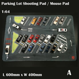 【送料無料】ホビー ・模型車・バイク レーシングカー パッドマウスパッドテーブルパッドモデル1 64 model car scenery with parking lot shooting pad mouse pad table pad gifts
