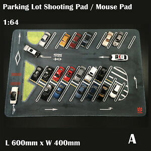 yzzr[ E͌^ԁEoCN [VOJ[ pbh}EXpbhe[upbhf1 64 model car scenery with parking lot shooting pad mouse pad table pad gifts