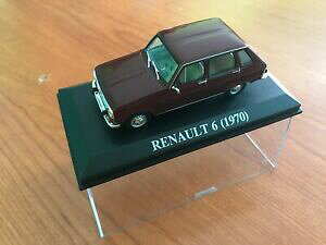yzzr[ E͌^ԁEoCN [VOJ[ m[RNVA^{bNXrenault 6 1970 collection our dear cars altaya 143 in box i