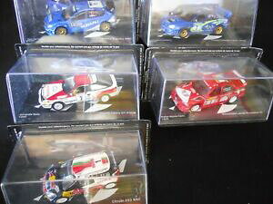 【送料無料】ホビー ・模型車・バイク レーシングカー ロットモデルモデルカーラリートヨタシトロエンlot 5 models model cars rally 143 subaru mitsubishi toyota citroen