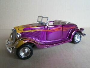 yzzr[ E͌^ԁEoCN [VOJ[ oCIbg[^[}bNXAtH[hJuIbh562m rare in violet motormax 68017 ford cabriolet 1934 great rod 124