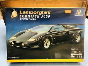 【送料無料】ホビー ・模型車・バイク レーシングカー イタレリランボルギーニカウンタックヴィンテージキットフォンモンタゲサッツitaleri lamborghini countach 5000 124 vintage kit von montagesatz