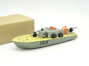 �y���������z�z�r�[ �E�͌^�ԁE�o�C�N ���[�V���O�J�[ �f�B���L�[�g�C�Y�C���O�����h���[�^�[�p�g���[���{�[�g�O���[dinky toys england 143 motor patrol boat grey 153