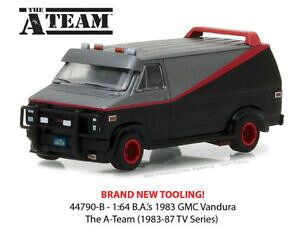 yzzr[ E͌^ԁEoCN [VOJ[ O[Cg@f`[greenlight gmc vandura 1983 the a team 44790 b 164