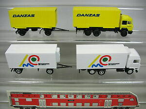 yzzr[ E͌^ԁEoCN [VOJ[ wpCFR_TX{{VFJ[af2880,5 2x herpa h0 lkwlastzug iveco danzas volvo schenker, neuw