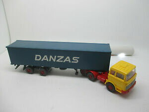 �y���������z�z�r�[ �E�͌^�ԁE�o�C�N ���[�V���O�J�[ wiking mb 2223 container articulated lorry danzas, liliput paint ssk68 *