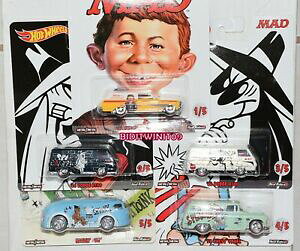 yzzr[ E͌^ԁEoCN [VOJ[ zbgzC[|bvJ`[ZbgfBpbcHrX^XsAobhVF_hot wheels 2019 pop culture set di 5 pazzo rivista spia bad scheda w